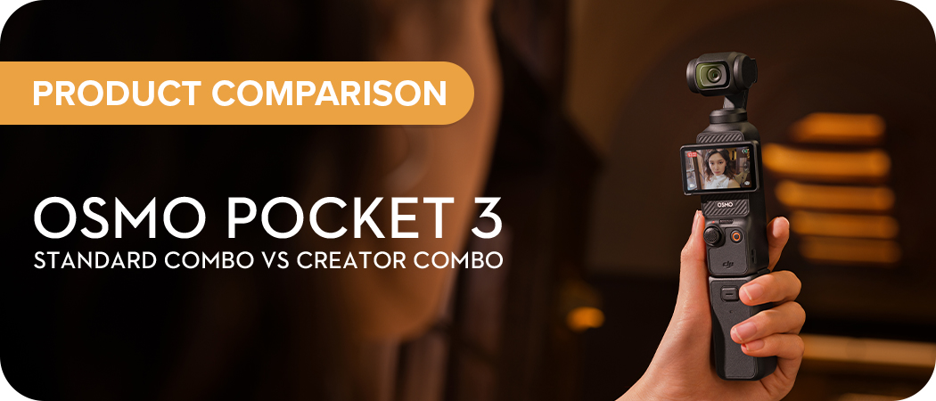 Osmo Pocket 3: Standard vs Creator Combo Comparison